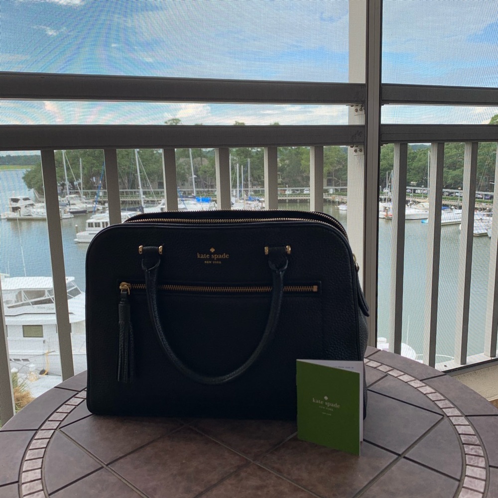 Kate Spade Crossbody Tote Pebble Leather Medium